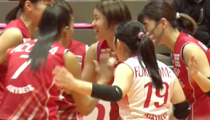 Ｖリーグ女子　ヴィクトリーナ姫路 vs. デンソーエアリービーズ 2022/1/15【ハイライト】