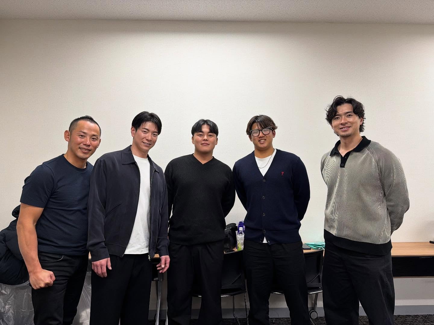 矢野健次、トークショー集合ショット