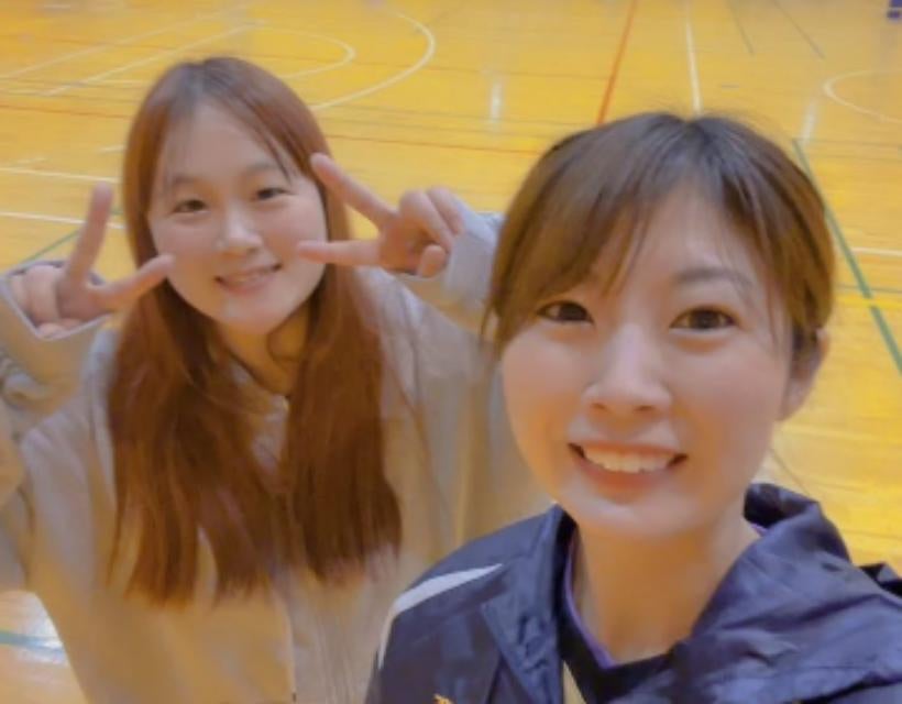 保育士バレーチーム・ビオーレ名古屋 髙尾佳鈴、仲間との絆深まるリラックスモード