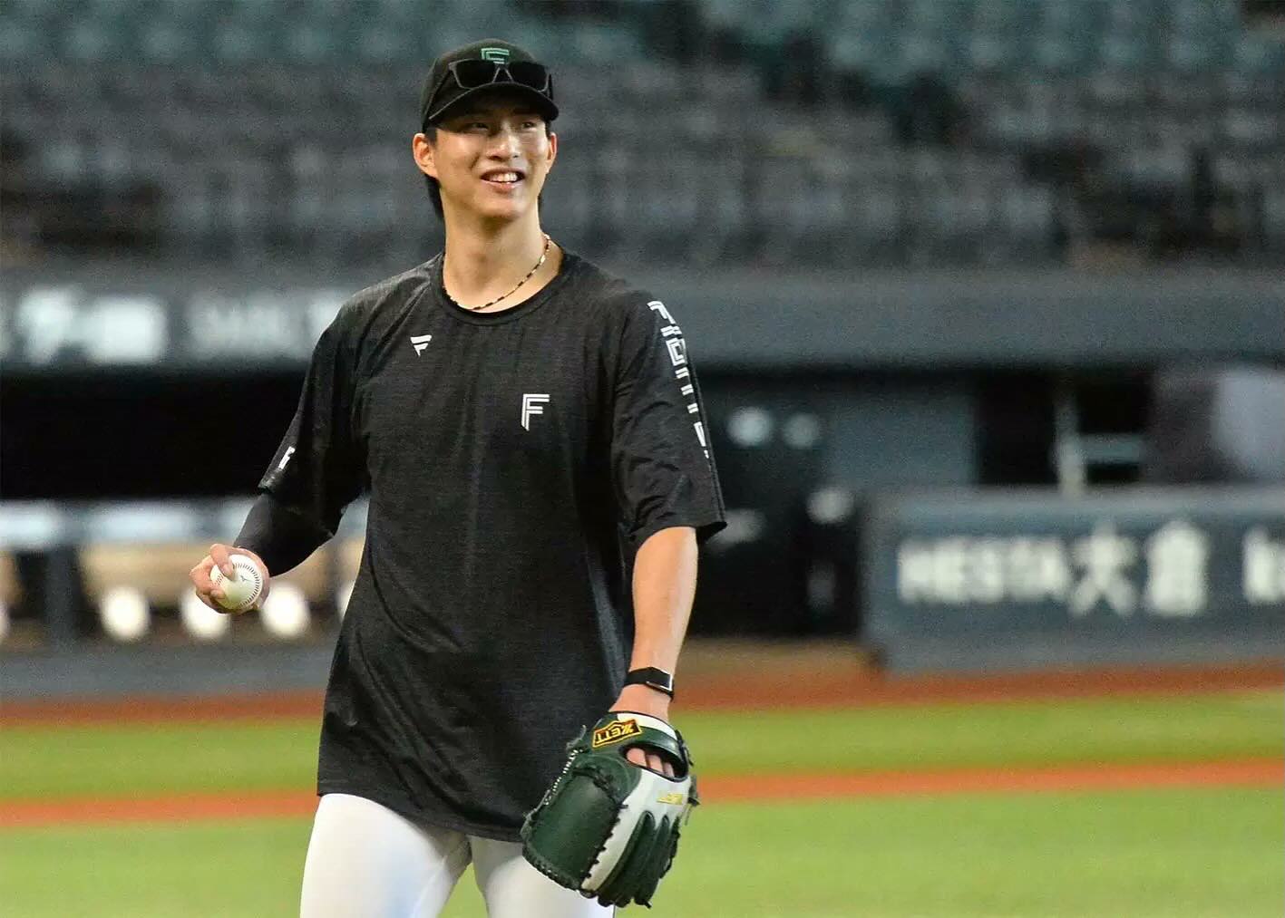 日本ハム・達孝太　来季見据える若き右腕の笑顔