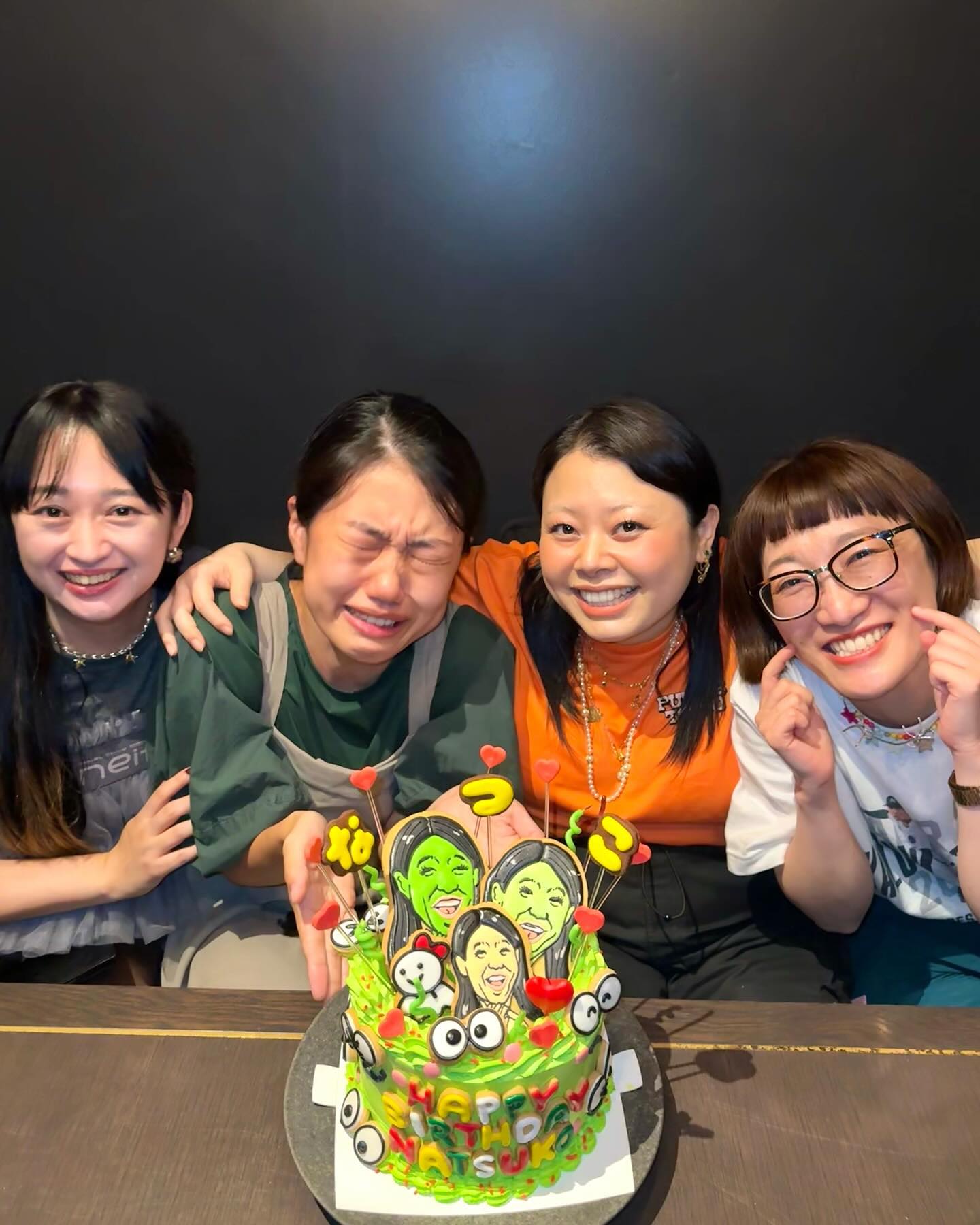 横澤夏子、渡辺直美ら仲良し女芸人に祝福され号泣！？