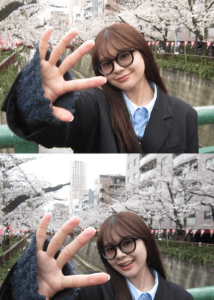 本間日陽、仲良しな妹と桜見物とカフェ巡りを満喫！