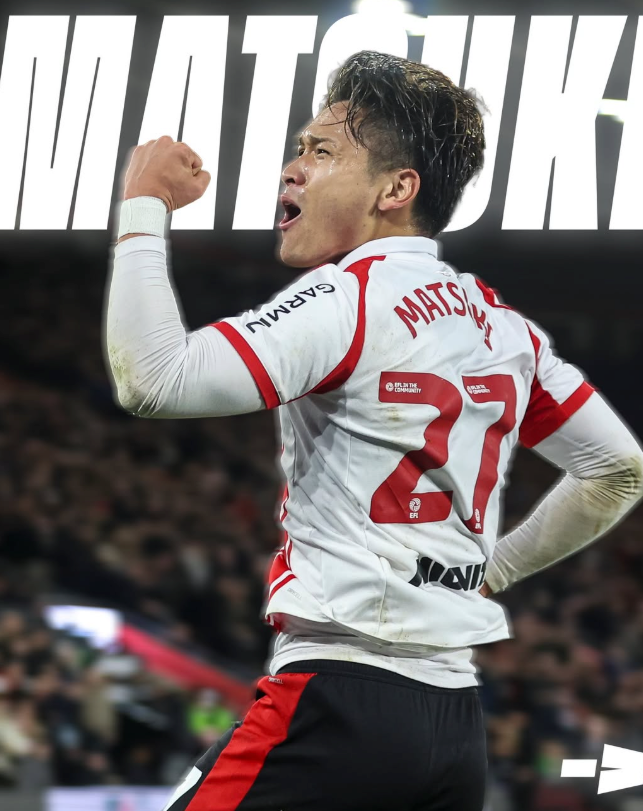 【チャンピオンシップ】松木玖生が英2部初ゴール含む2得点の大活躍！日本人対決を制す