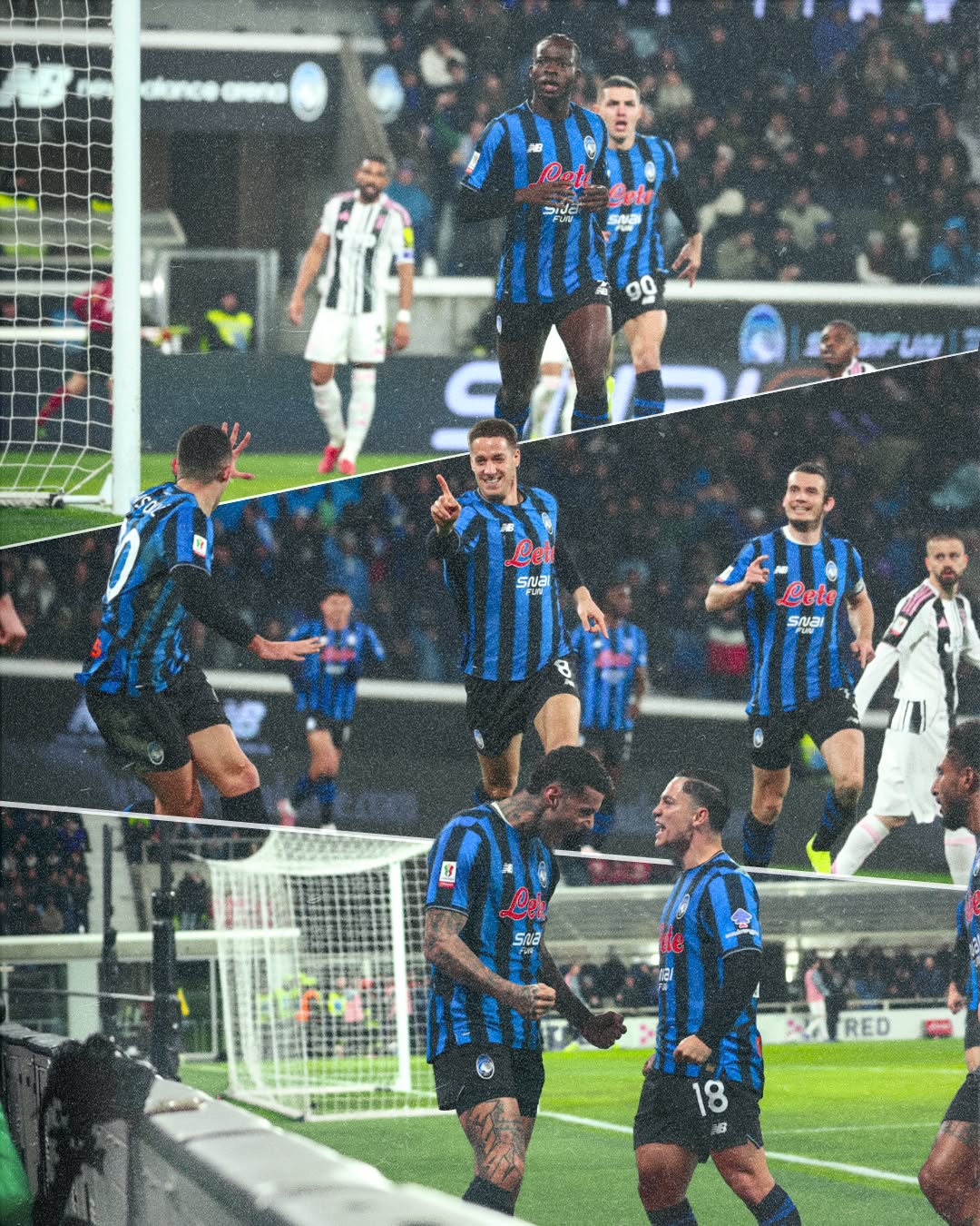 【コッパ・イタリア】アタランタがユヴェントス撃破で準決勝進出　3発完勝で4強入り