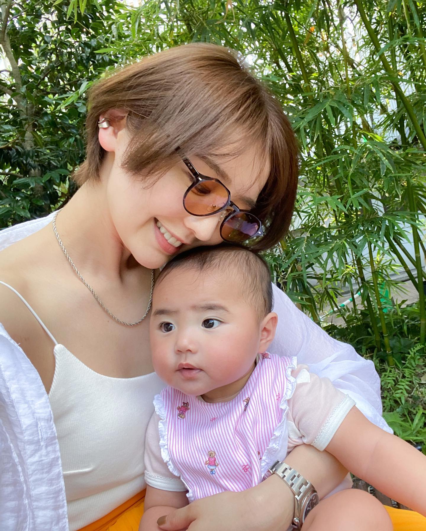 💕おのののかさんの愛娘とのツーショットに「可愛いと可愛いの渋滞ですよぉ😆」