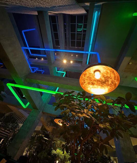 新垣里沙も感動！ネオン×コンクリートの異世界アート空間が話題