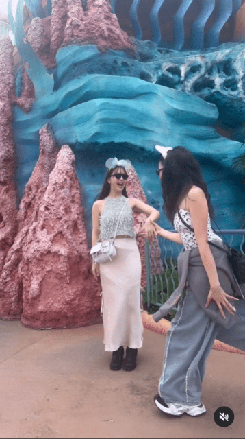 「可愛いのリレー」藤田ニコル公開ディズニーシー動画にファンほっこり♪