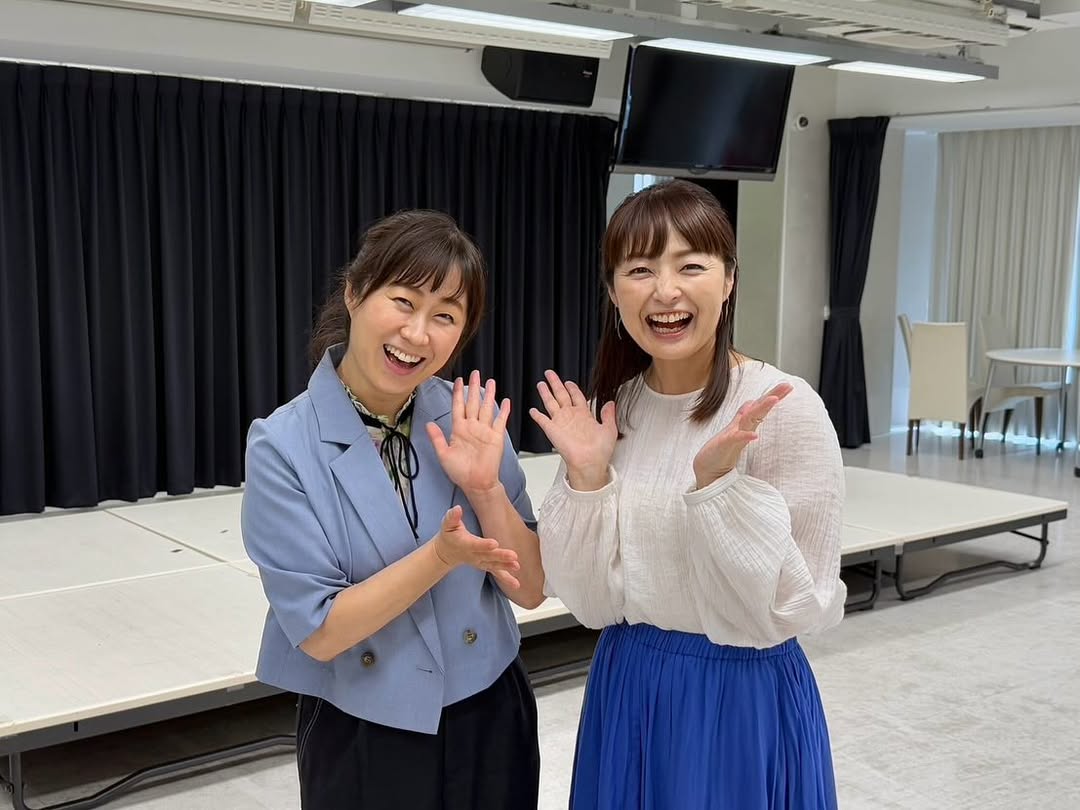 タレント・熊谷奈美、梅田茶屋町でイベントのお仕事にて〇〇とツーショット！