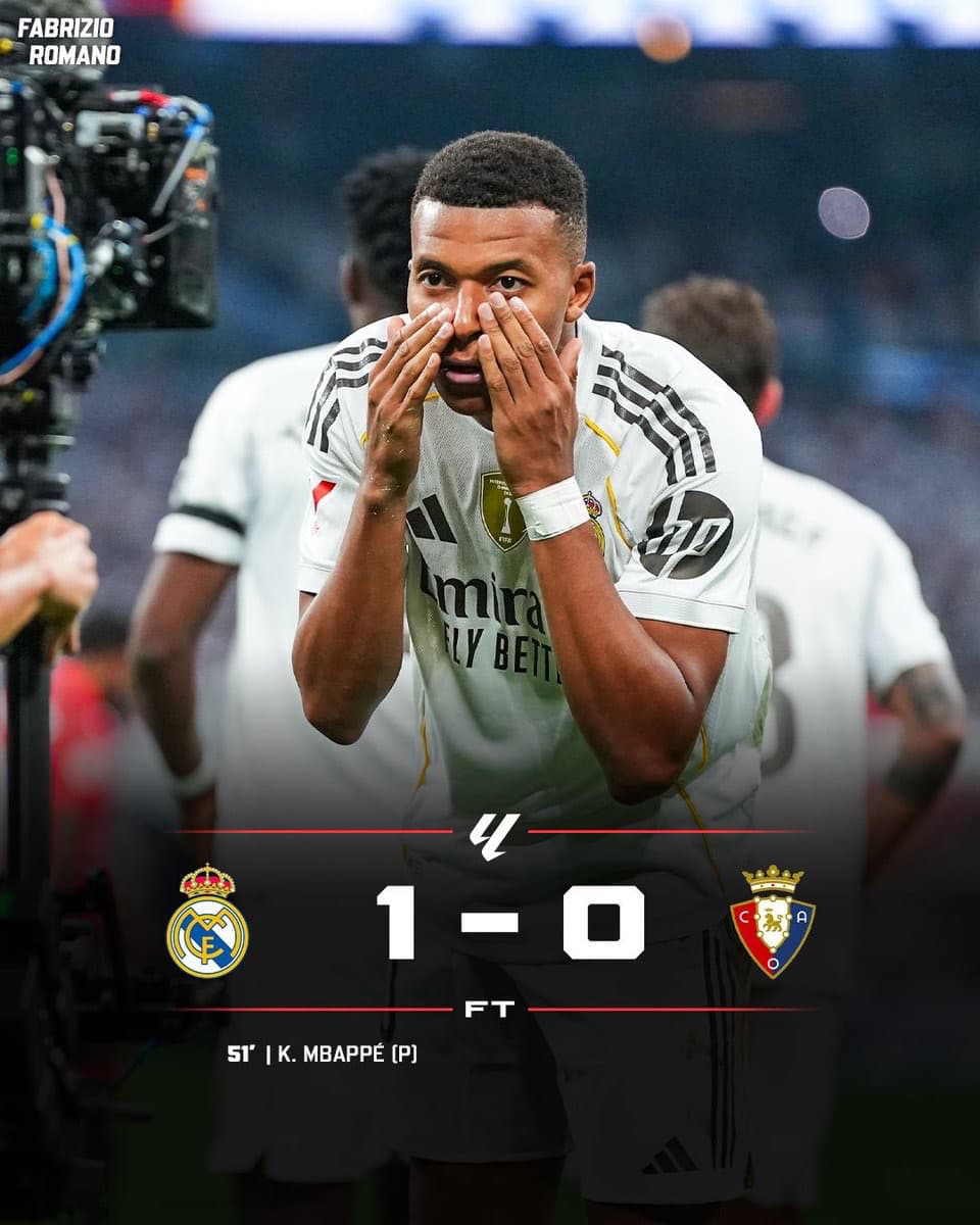 シャビ・アロンソ監督、ベルナベウ初陣で白星スタート