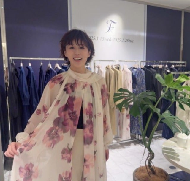 「私には高価すぎる。」にしおかすみこがPOP-UP SHOP新宿伊勢丹で試着！