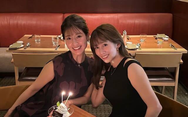 中川安奈、さやかさんの誕生日を笑顔でお祝い♡レシピトークもほっこり