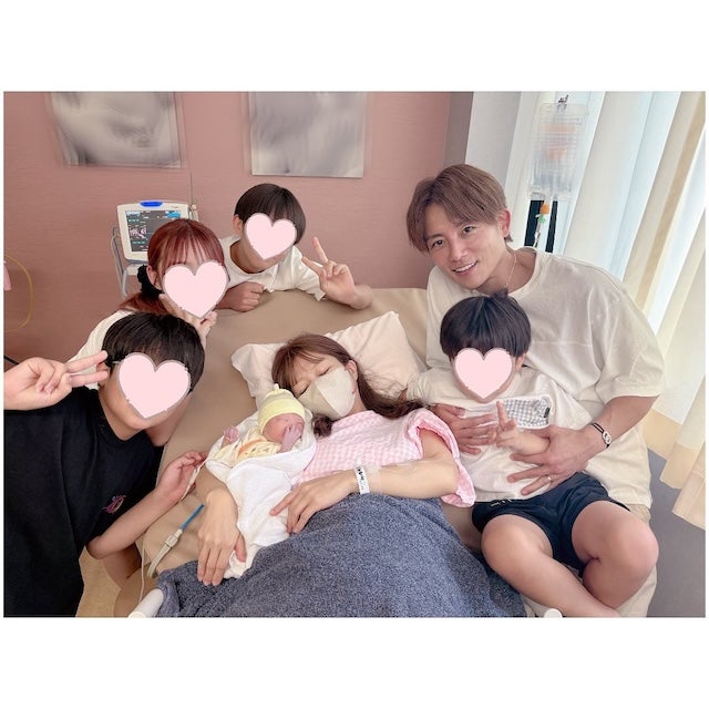 辻希美、第5子女児出産を報告「18年ぶりの小さな小さな女の子です」