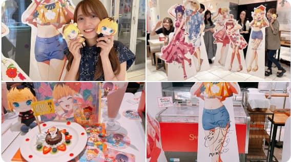 大久保瑠美が『コラボin原宿店にお邪魔しました！』と報告！