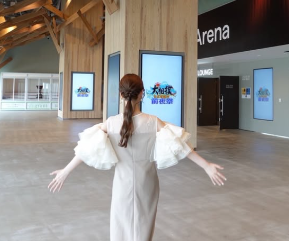 「名古屋場所開幕」山根千佳、新会場IGアリーナで高天井に感嘆