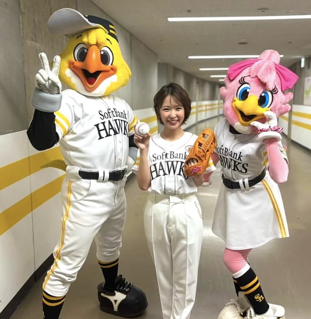 TNCアナウンサー・五十嵐悠香、2年連続の始球式に臨んだマウンドは「忘れられない特別な瞬間になりました。」