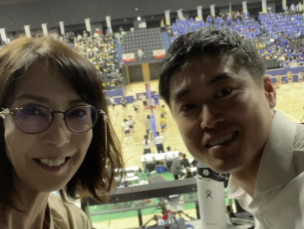 大林素子、深夜放送の「春の高校バレー 福岡県代表決定戦」を告知