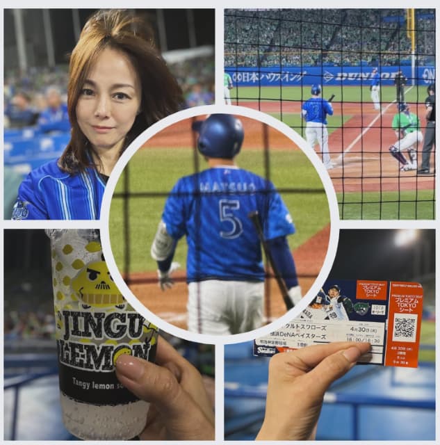 相川七瀬が家族との野球観戦を報告！チームの躍動にコメントを綴る