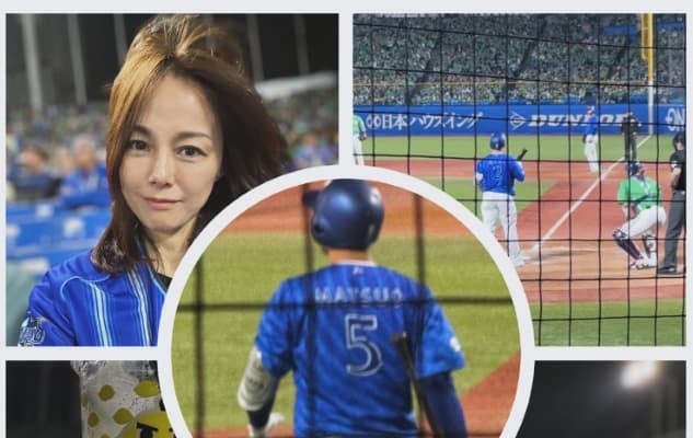 相川七瀬が家族との野球観戦を報告！チームの躍動にコメントを綴る