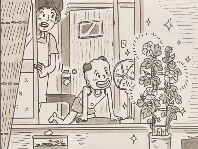 アーティスト 鉄拳 アサガオの思い出を語る！「僕だけ咲かないなんて恥ずかしい〜！」