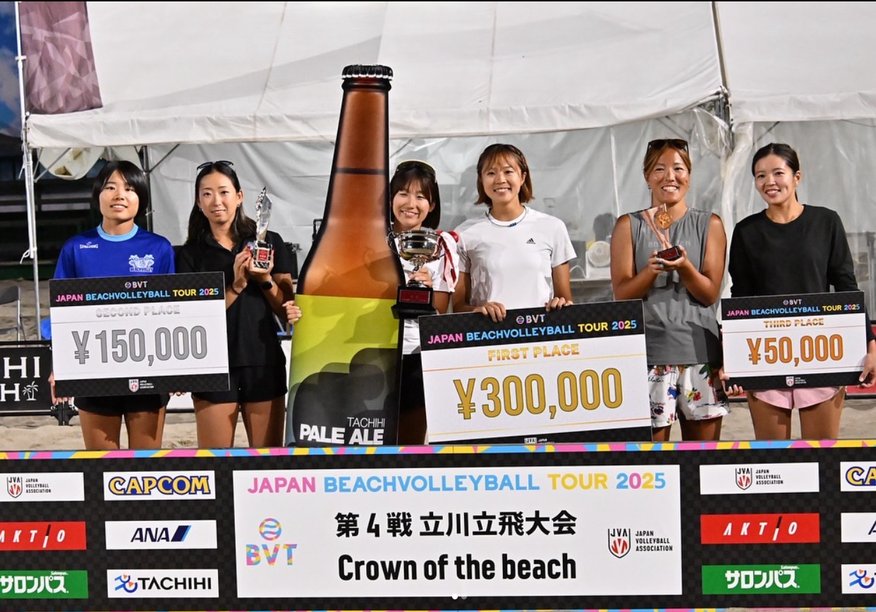 「悔しいけど準優勝！」ビーチバレー・酒井春海、2年連続2位に「次こそは」と意気込み