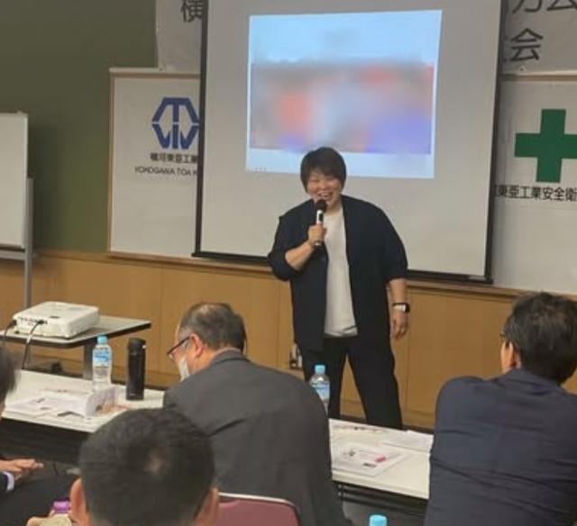 杉本美香、安全衛生大会で柔道流“熱”伝授