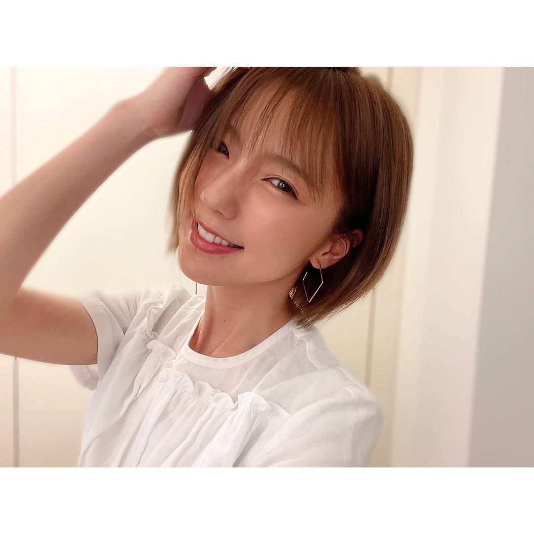 「あーもうほんとカワイイ💖」真野恵里菜さんがショートヘアに大満足❗️