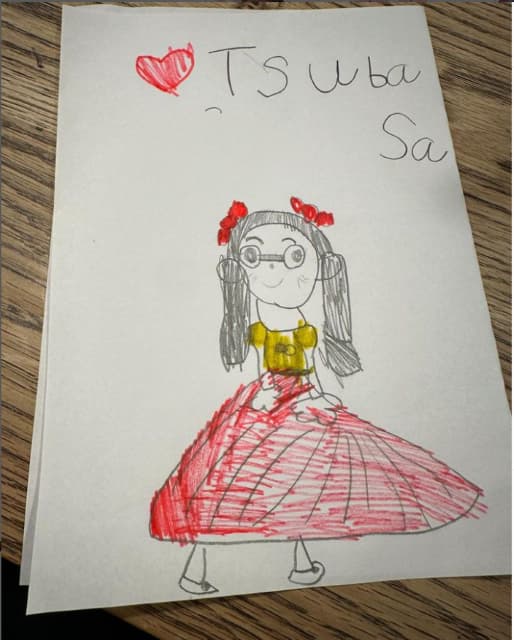 藤本美貴　次女が描いた長女の絵にファンもほっこり