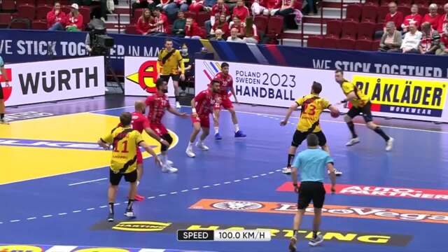 【ハンドボール】第28回男子世界選手権1/18H バーレーン vs. ベルギー