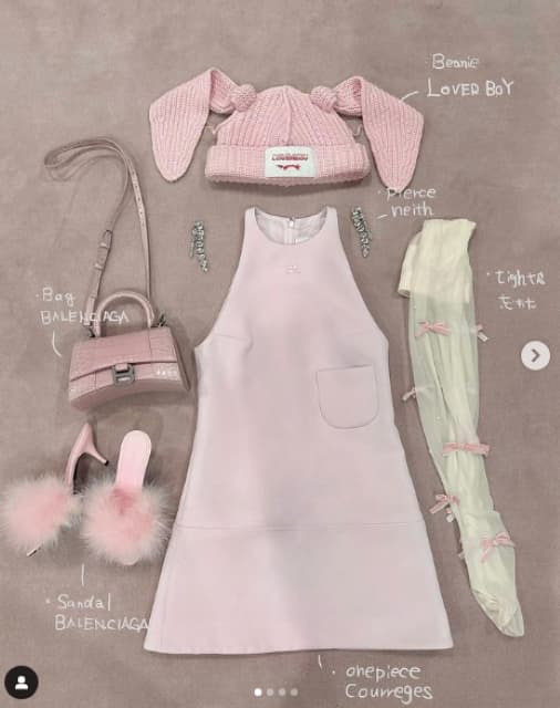 「世界一ピンク似合う」益若つばさ、ウサギのようなコーディネート披露が話題に！