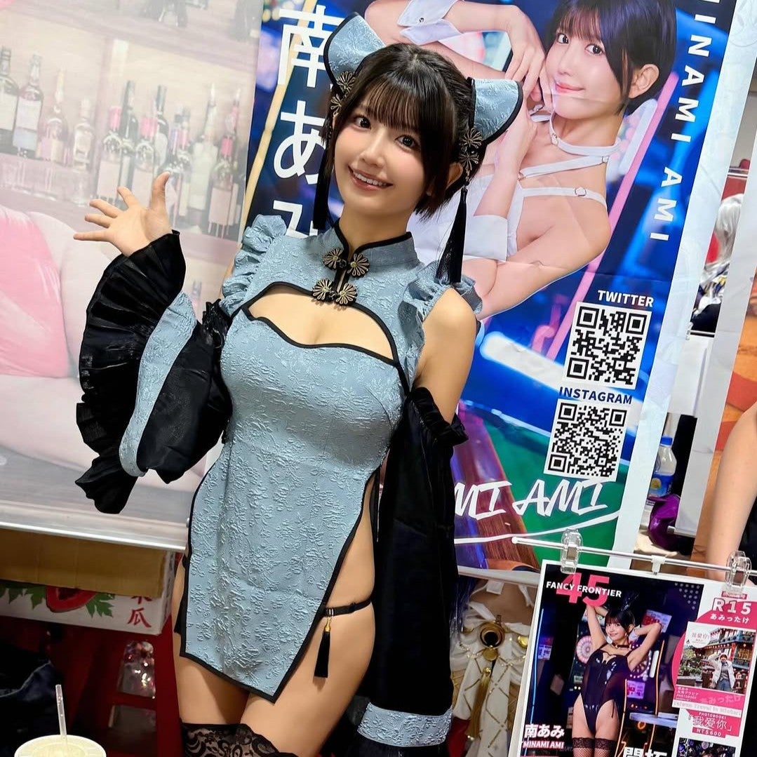 「スタイル異次元」グラビアアイドルの南あみ、超絶セクシーな"チャイナ風コス"にファン悶絶！