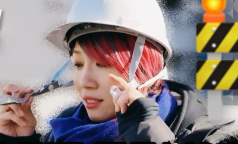 Asukaの変幻自在コスプレ！工事現場スタイルにファン歓喜