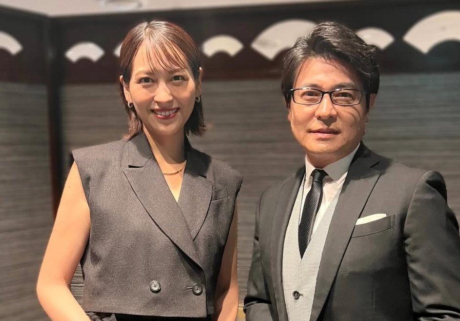 「まるで時が止まったよう」青木裕子、安東弘樹との1年ぶりの再会に感慨