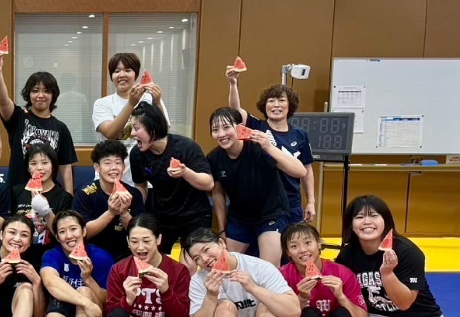 至福のひととき！伊調馨が全日本合宿で見せた爽やかな笑顔を公開