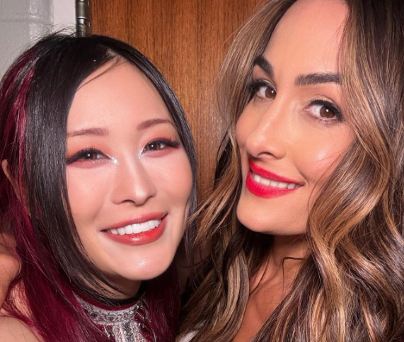 「超キュートな共演！」IYO SKY×ニッキー・ガルシアの“激レア2ショット”が話題沸騰