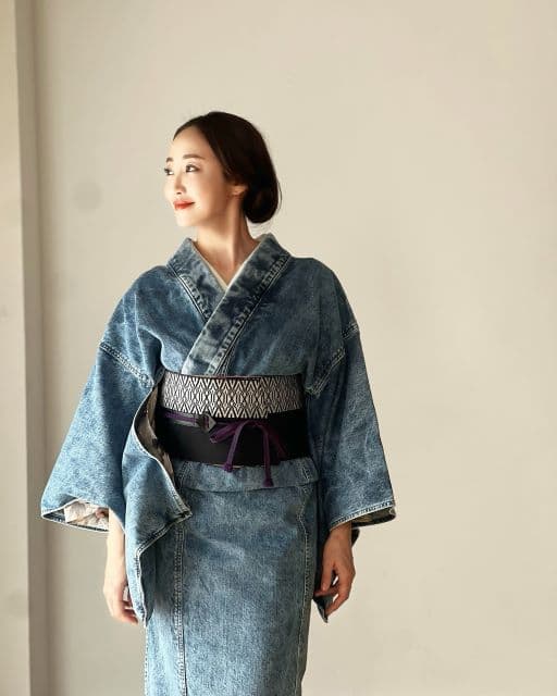 「そういった心を持っていたいものです」神崎恵、普段からよく着ている〇〇着物で撮影にのぞむ！