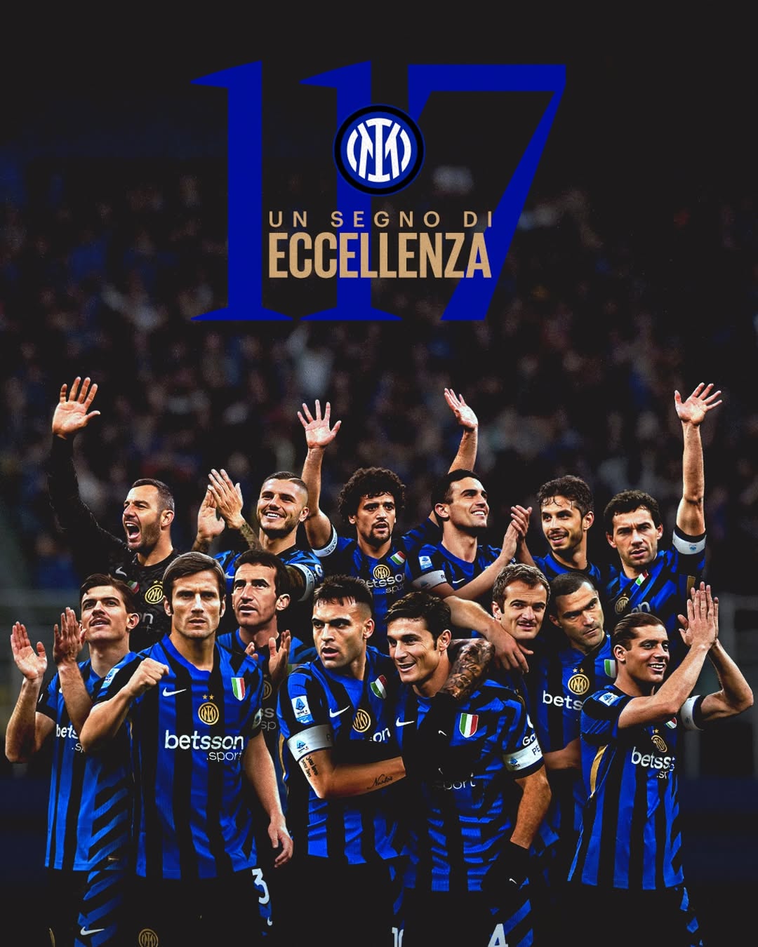 イタリアの強豪インテルが誕生日を迎える！