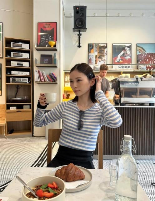 朝日奈央、コペンハーゲンでカフェ巡り「通りがかりの発見が楽しい」