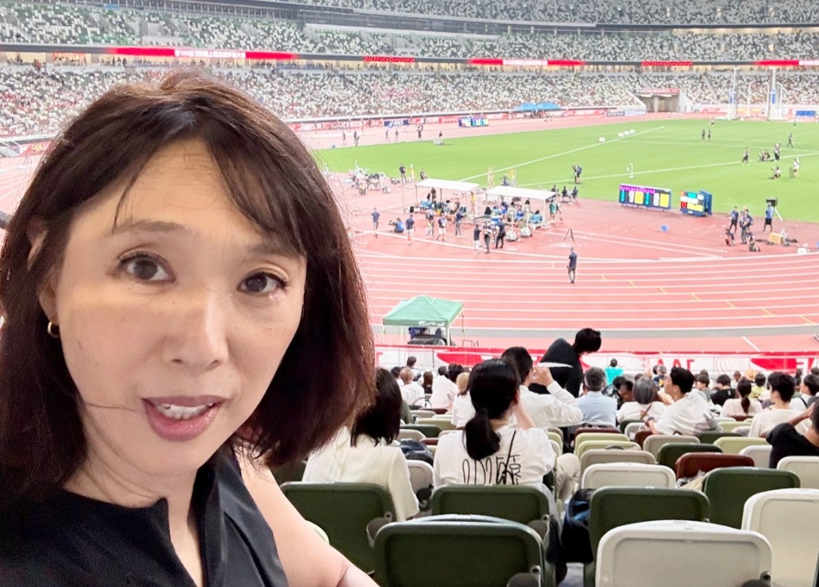 「ワクワクが止まらない！」小谷実可子、国立競技場での陸上日本選手権に心躍らせる