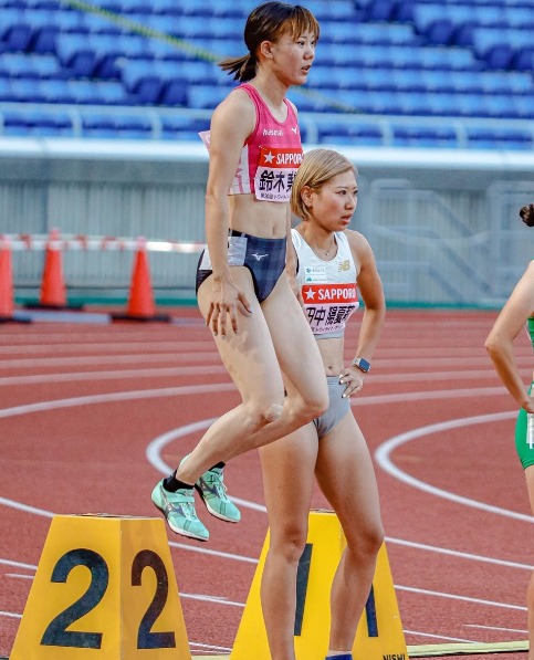 「素敵なお写真ですね！」美女陸上選手、ジワるという