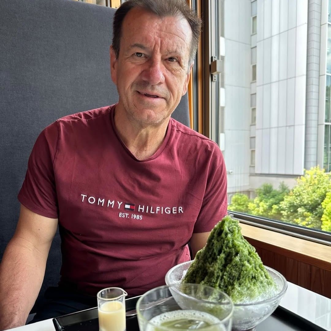 ドゥンガ、酷暑の日本で抹茶かき氷にご満悦！海外ファンもすぐさま反応！