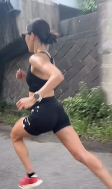 陸上長距離美女、快走ムービー公開にファン「powerful RUN！」「ナイスラン」