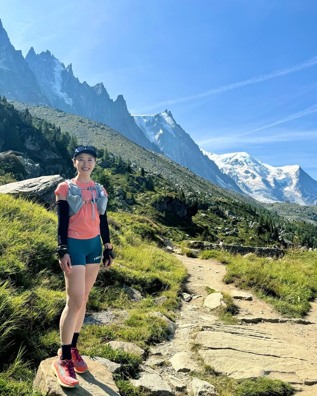 ランニングタレント・中嶋友里が思い出沢山のトレイルランニングの様子を公開！