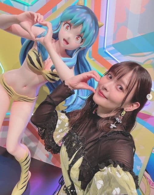 声優 上坂すみれ 「うる星やつら」ラムちゃんと２ショットを公開！