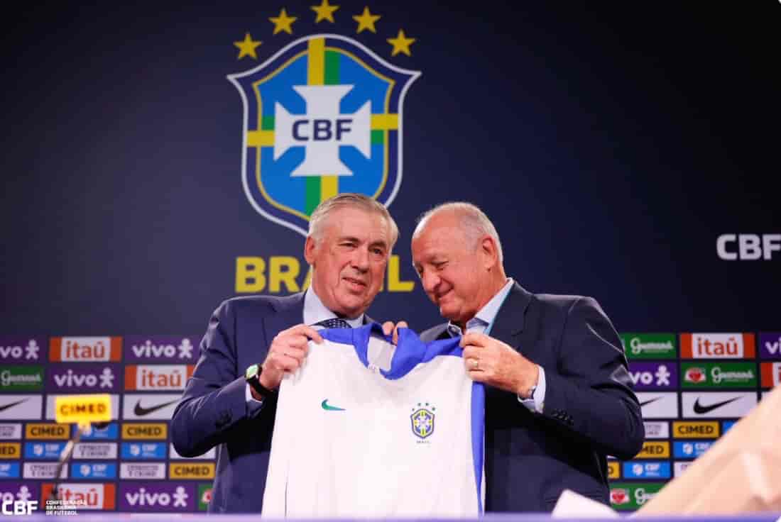 アンチェロッティが決意表明！ブラジル代表再建へ「再び王者に」