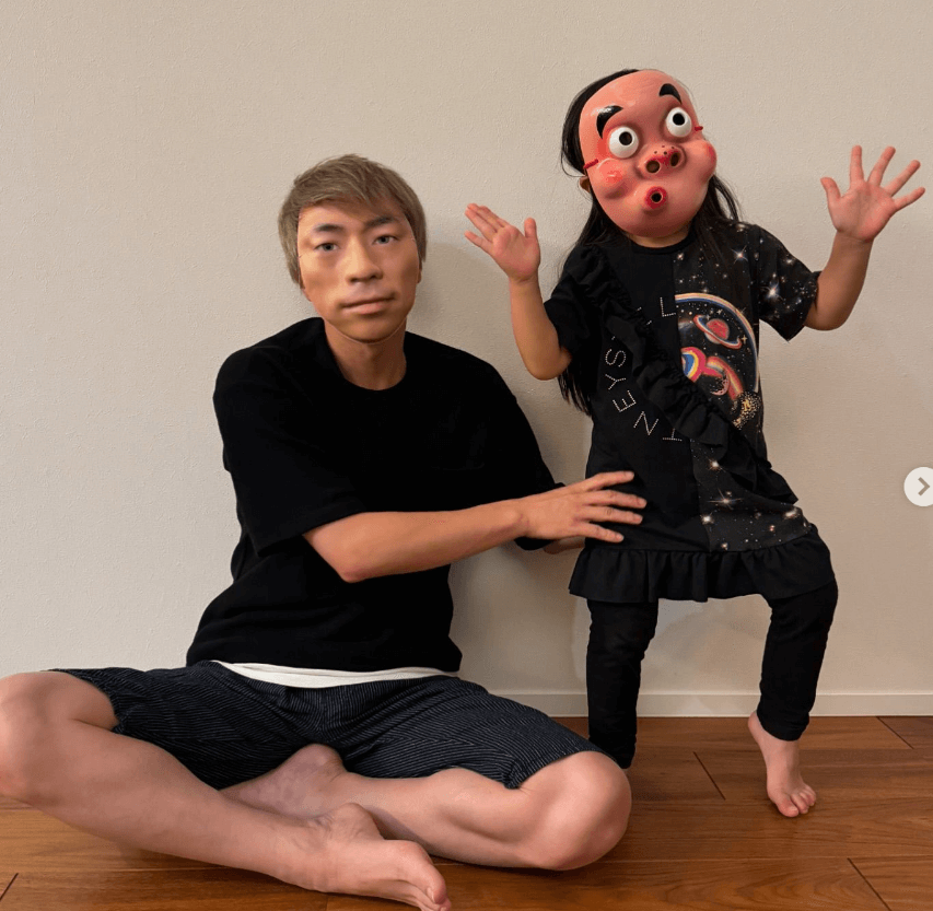 田村淳、次女との「お面ごっこ」をシェア！ひょっとことのユニークな遊びに感謝のメッセージ