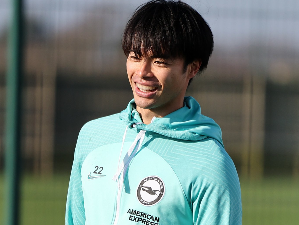 ゴール量産が止まらない！三笘薫の爽やかショットをブライトン公式が公開☺