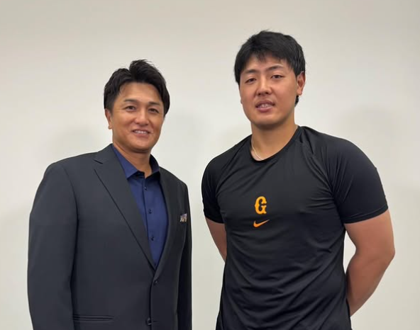 高橋由伸氏、巨人・岡本和真を取材「今夜放送予定」復活へ向けた姿に注目