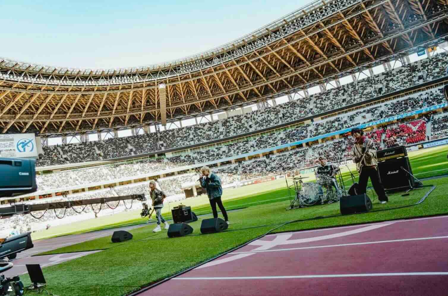 T.N.T、高校サッカー決勝での応援歌ライブに感謝報告「ありがとうございました‼︎‼︎」