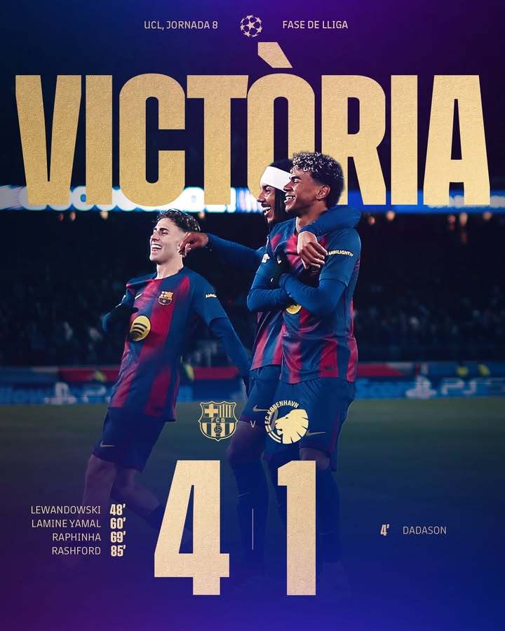 止まらぬゴールラッシュ、バルサが4発でトップ8確定