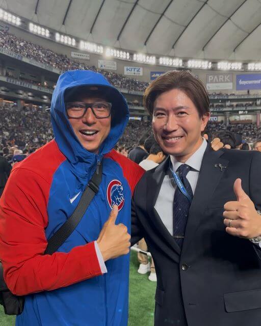 えっ！？このCubsファン…ムネリン！？多村仁志、感動の再会！